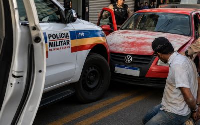 Suspeito de envolvimento em furto de café é preso pela Polícia Militar em Coqueiral