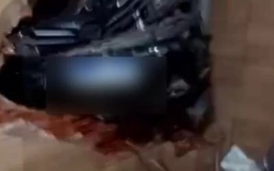 Carro invade residência no bairro Campestre, em Lavras; acidente não deixa feridos